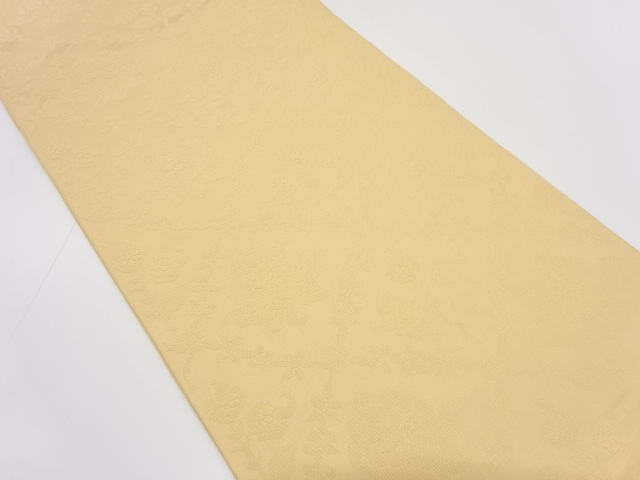 JAPANESE KIMONO / ANTIQUE FUKURO OBI / SILK / WOVEN DIAGONAL GRID